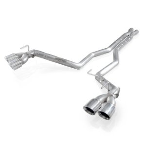 Chevrolet Camaro Performance Exhaust - Stainless Works - Catback Dual Chambered with X-Pipe - `12-`15